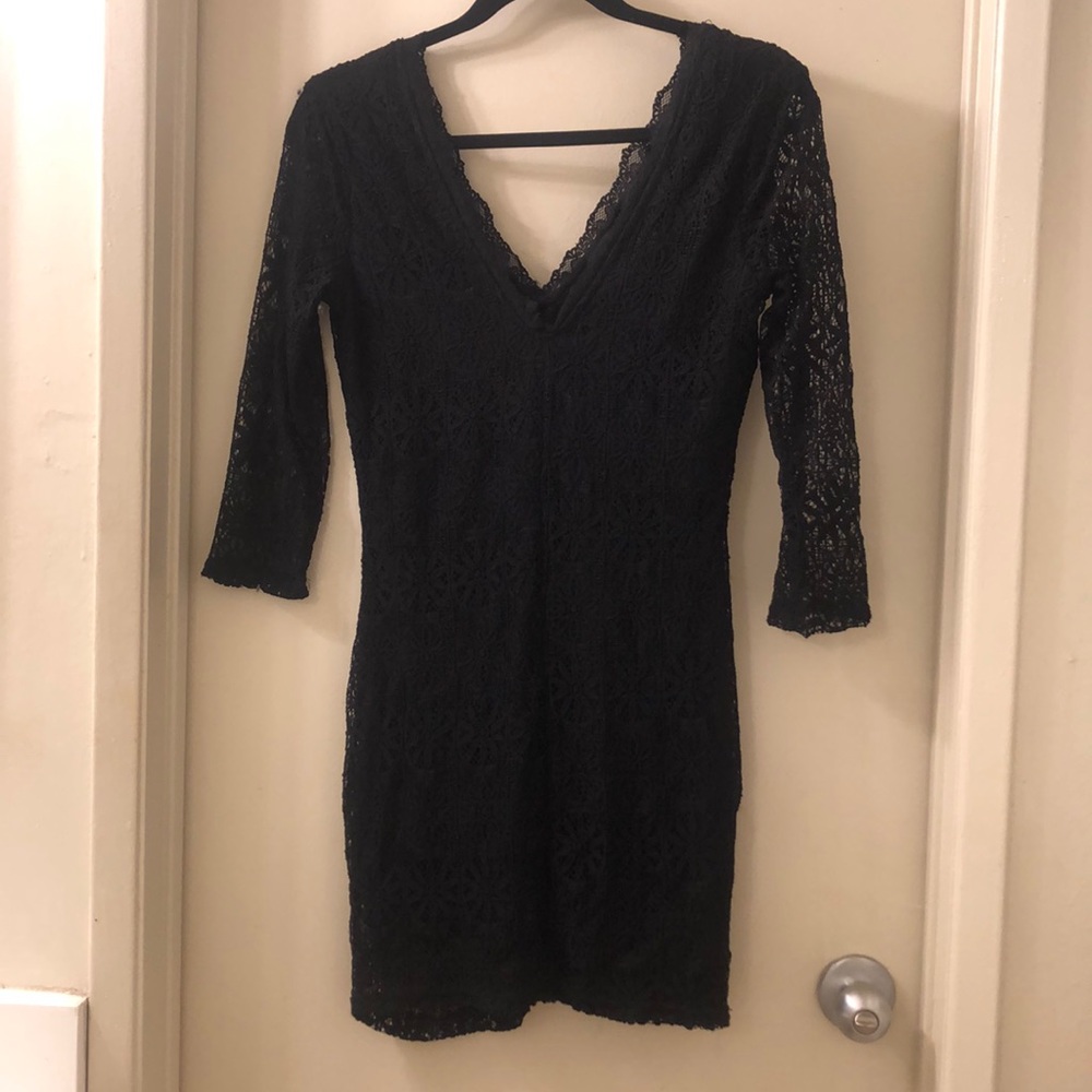 Black Lace Dress